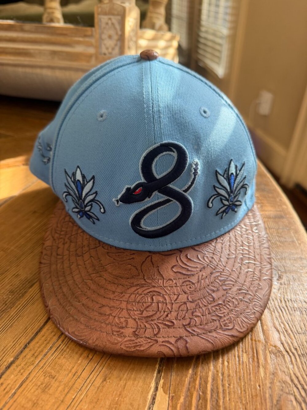 New Era 59FIFTY Embroidered Fitted Cap Size 7 1/4
